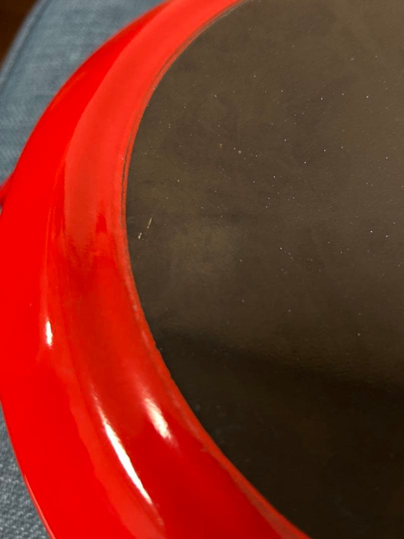 Dansk ダンスク 23cm 両手鍋 チリレッド 中古品