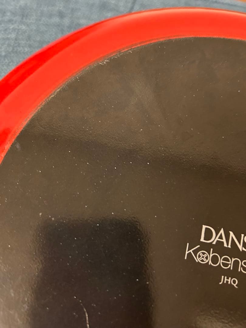 Dansk ダンスク 23cm 両手鍋 チリレッド 中古品