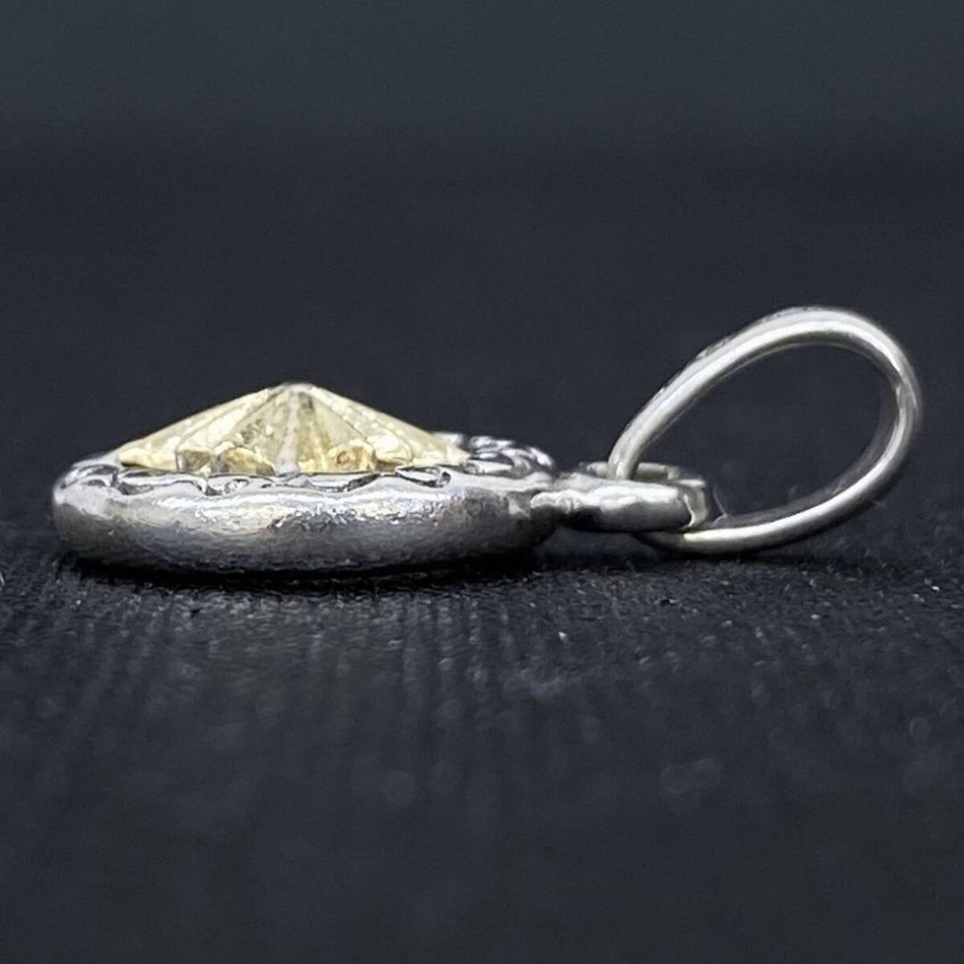 SAAD K18 ゴールド サンシンボル シルバー925 アラベスク ペンダント