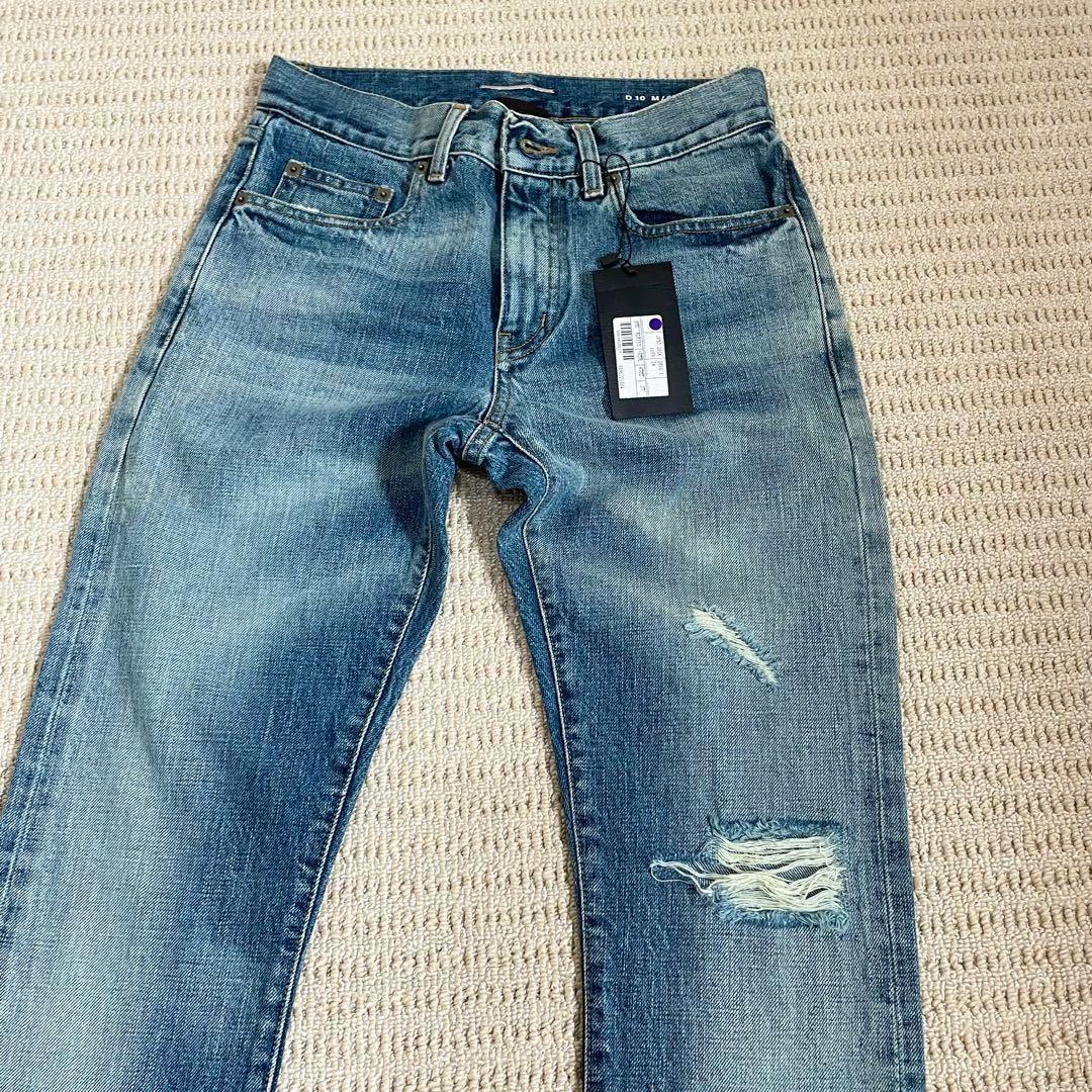 【未使用】サイズM サンローラン ストレートデニム セルビッジ