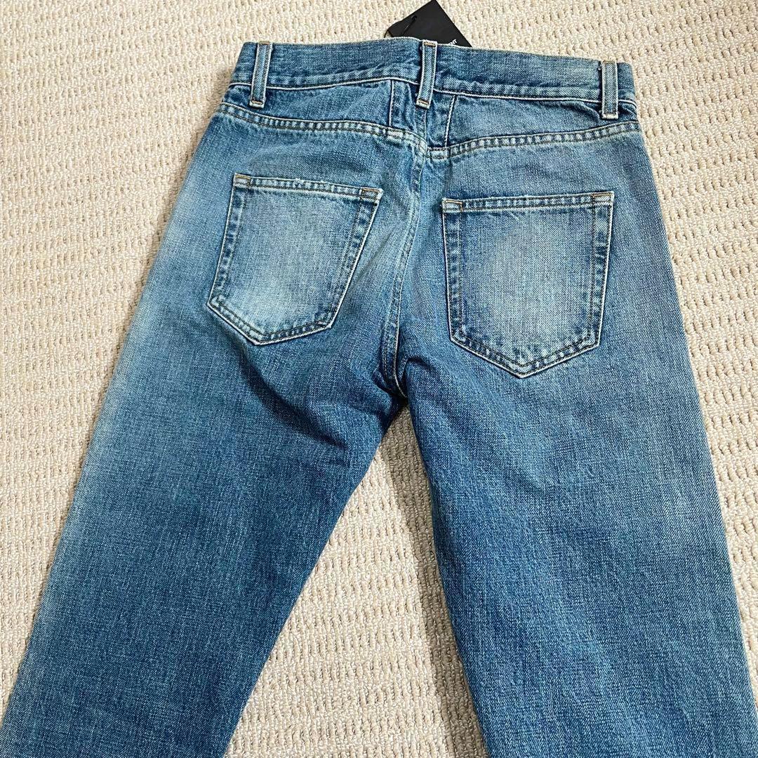 【未使用】サイズM サンローラン ストレートデニム セルビッジ