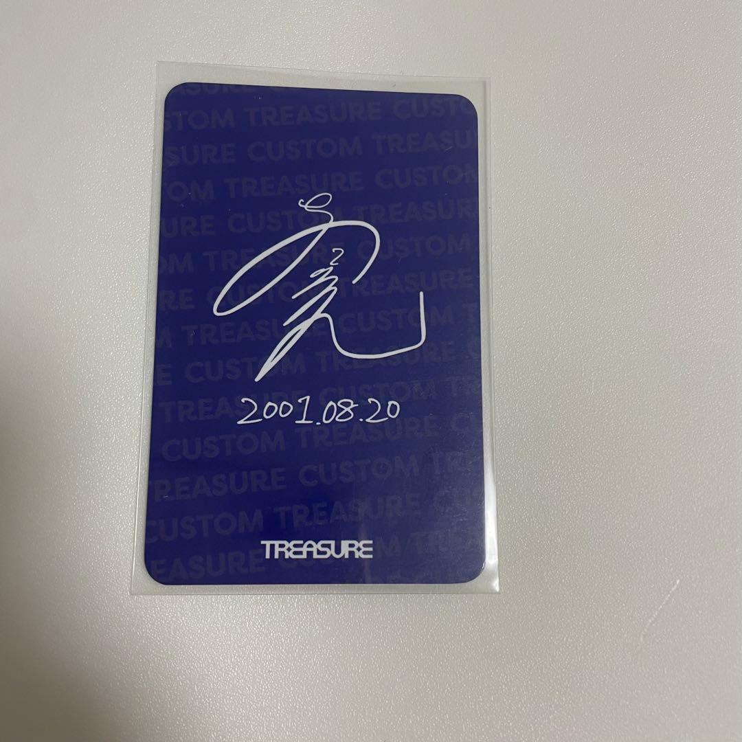 treasure アサヒ カスタム custom md 特典トレカ