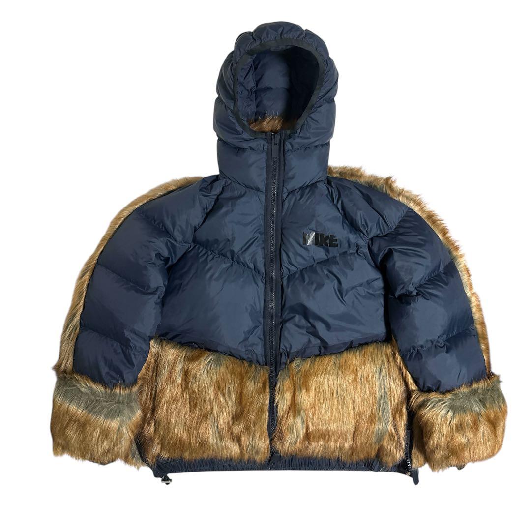 sacai × NIKE 20AW ファードッキング ダウンジャケット M
