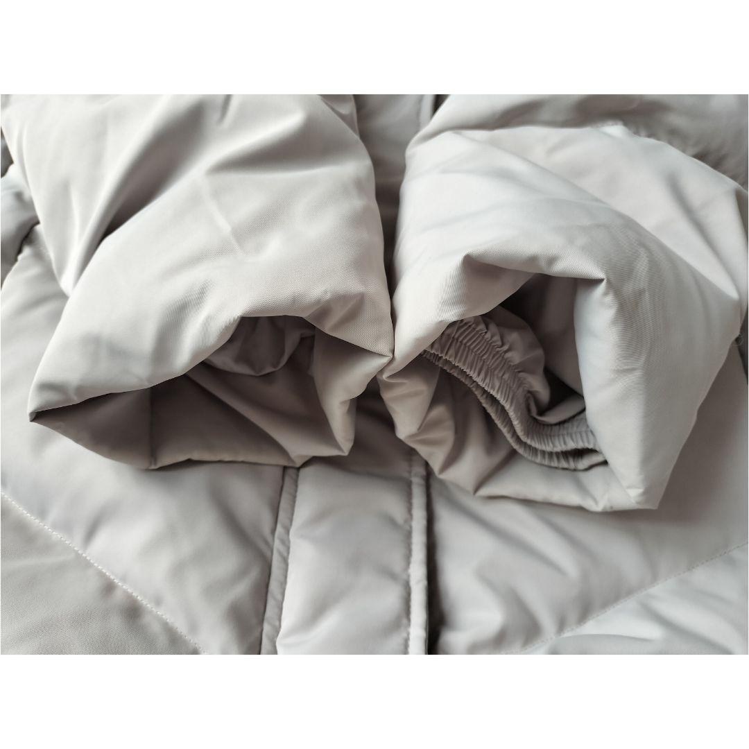 美品✨noa-ge ダウンロングコート ブルーフォックスファー ML相当