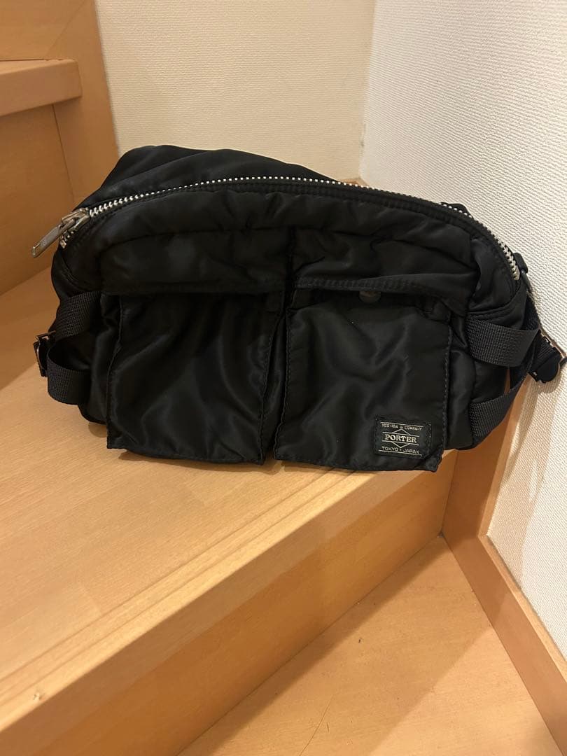 【美品】PORTER 　タンカー　ボディバッグ ショルダー　ウエストポーチ
