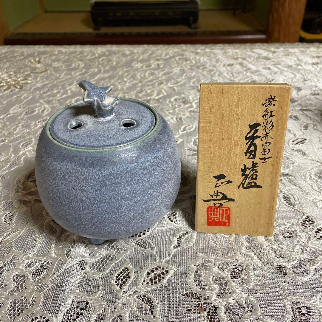 はるです‼️エクセルヒューマン掛け軸、風鎮2点、香炉（台座付き）2点