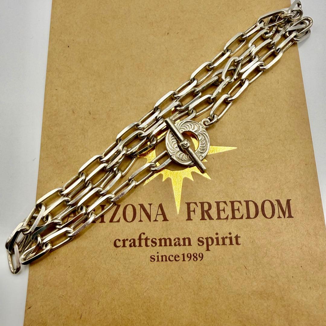 美品　アリゾナフリーダム　極太チェーン 60センチ　T-145 定価64680円