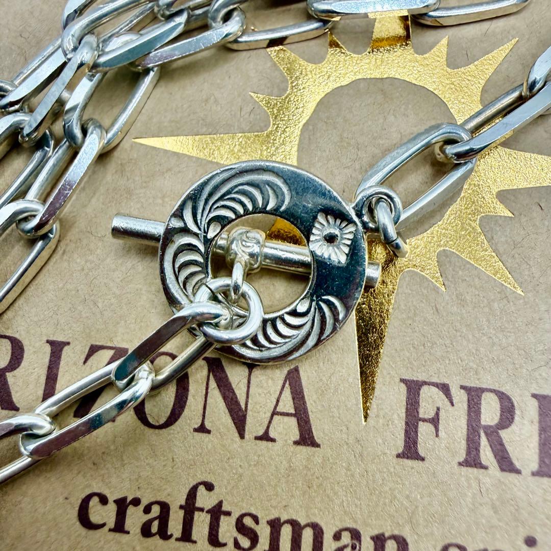 美品　アリゾナフリーダム　極太チェーン 60センチ　T-145 定価64680円