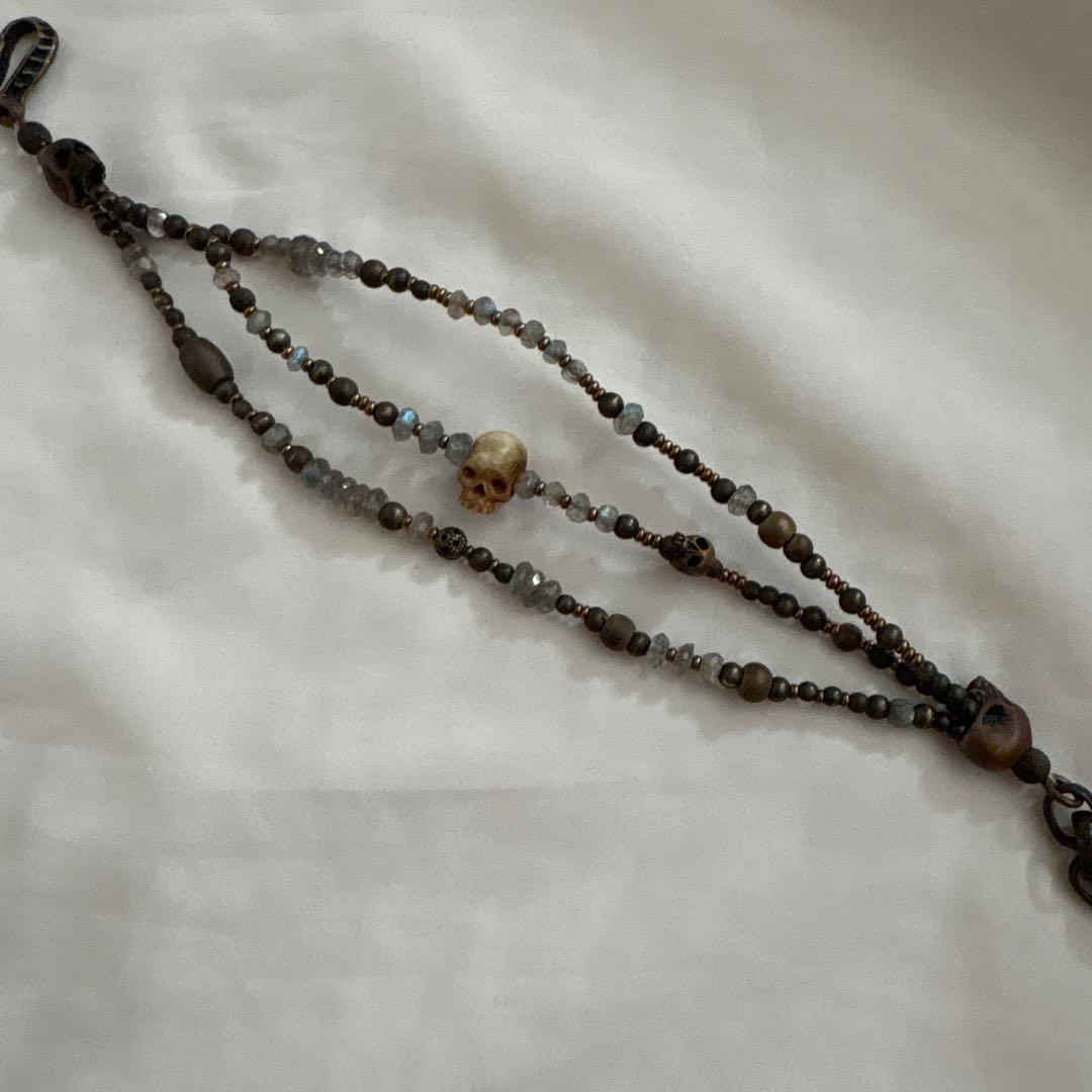 アクセサリー IF SIX WAS NINE SKULL bracelet