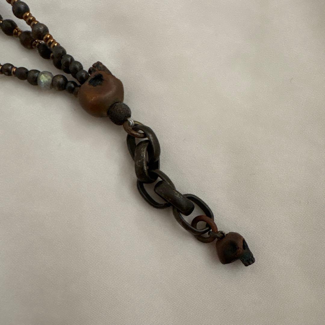 アクセサリー IF SIX WAS NINE SKULL bracelet