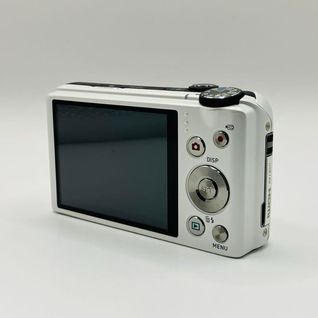 【極美品】CASIO EXILIM EX-ZR400-WE ホワイト カシオ
