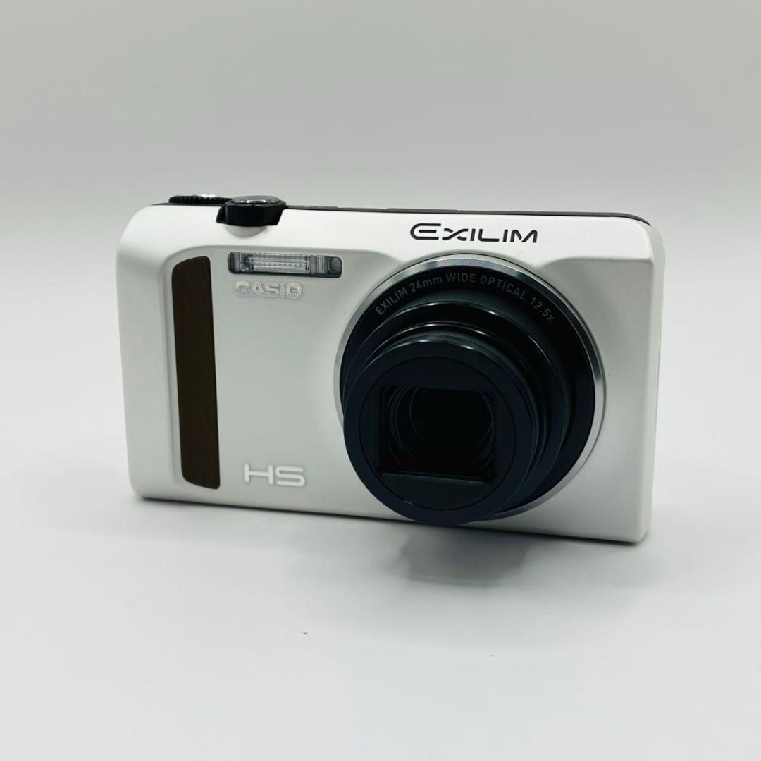 【極美品】CASIO EXILIM EX-ZR400-WE ホワイト カシオ