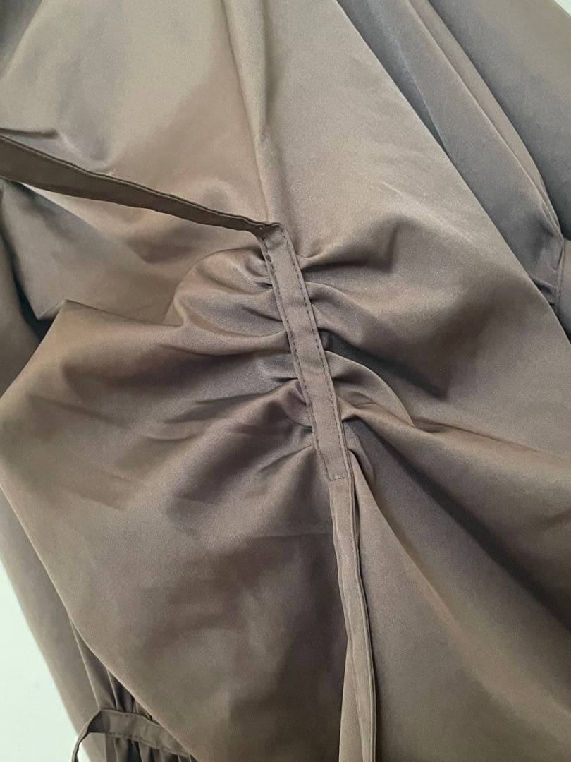 【エイココンドウ】EIKO KONDOアシンメトリーバルーンリボンスカート