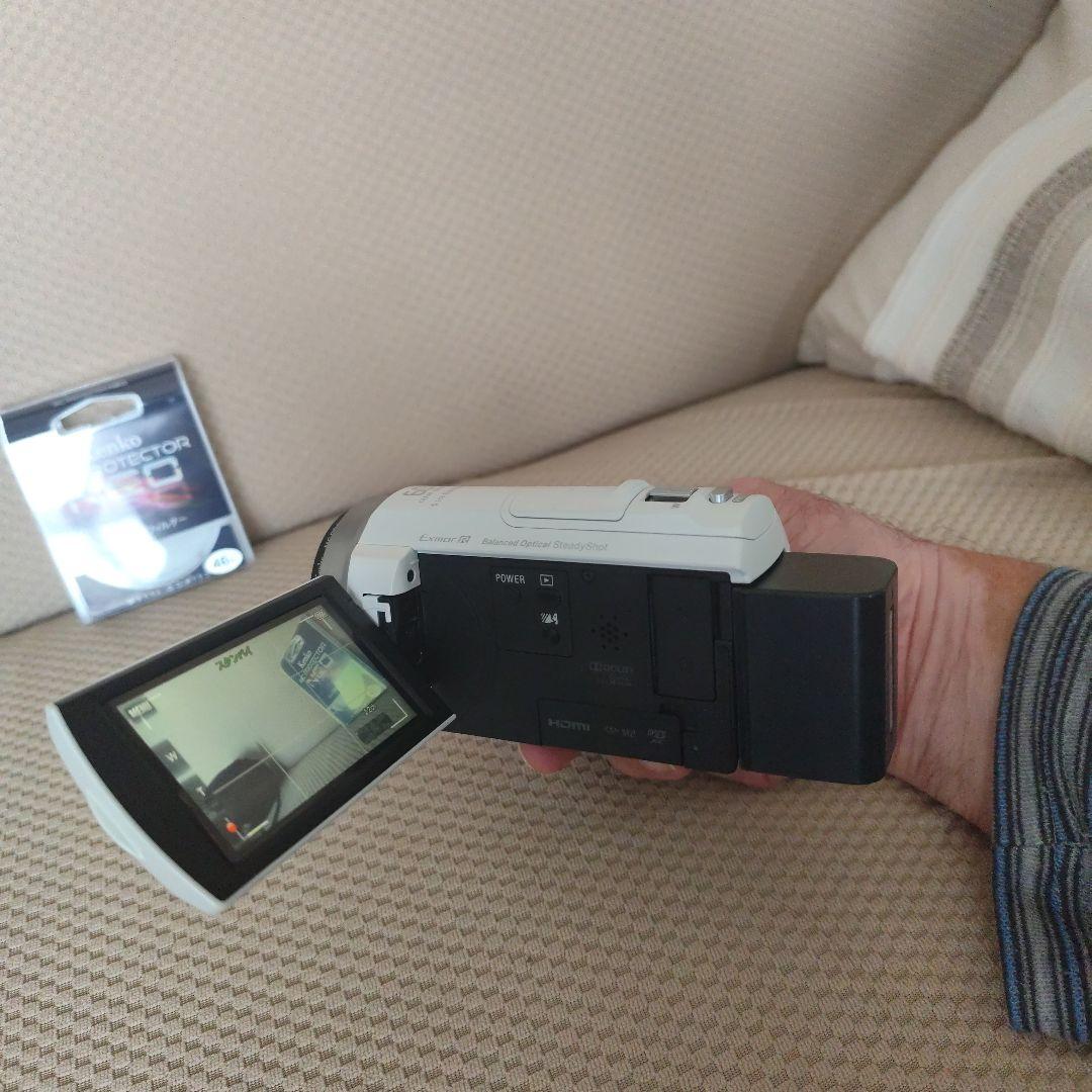 SONY HDR-CX535空間光学手ブレ補正 ＆シューティンググリップ
