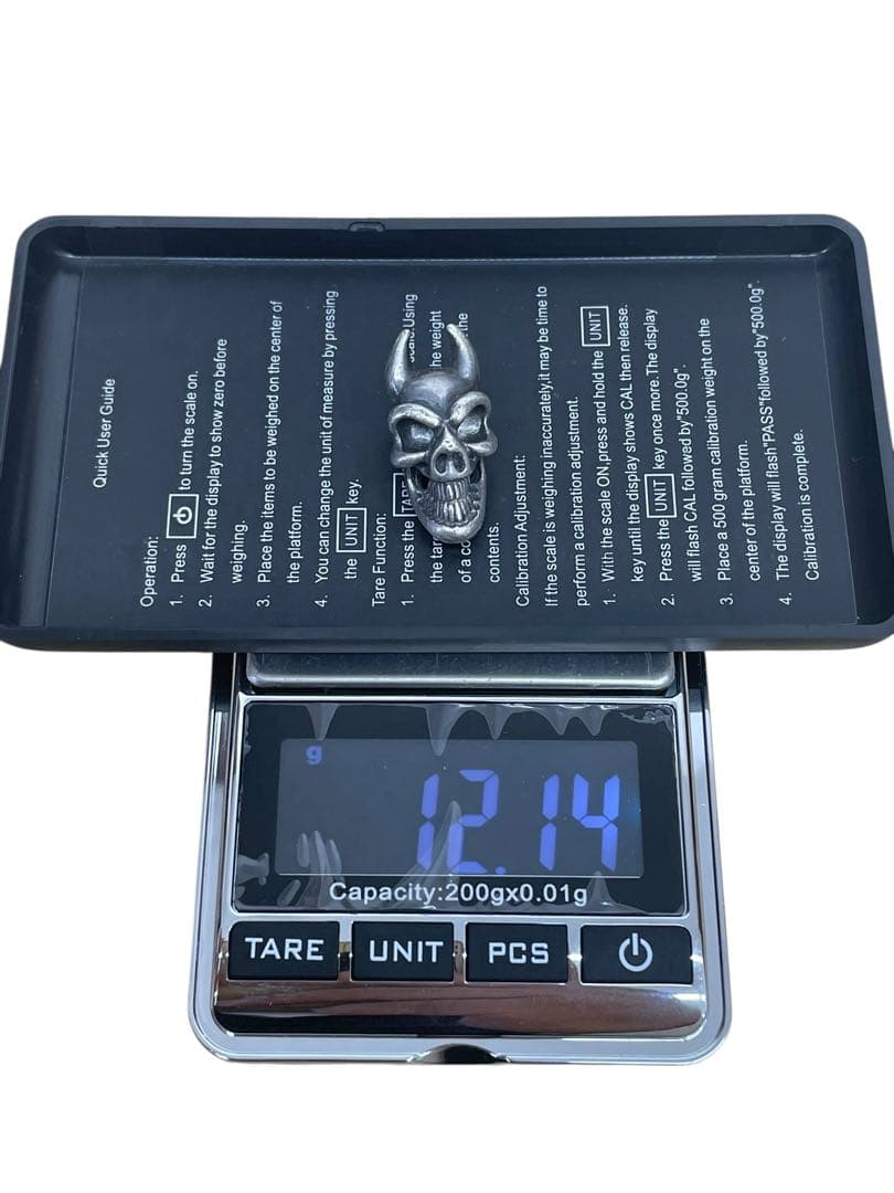 Bill Wall Leather BWLシルバー925 スカルペンダントトップ