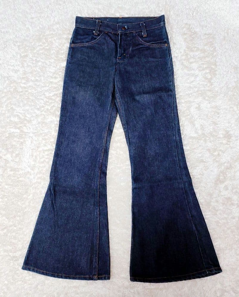 米国製 70s〜80s Levi’s 784 ベルボトム scovill 裏35