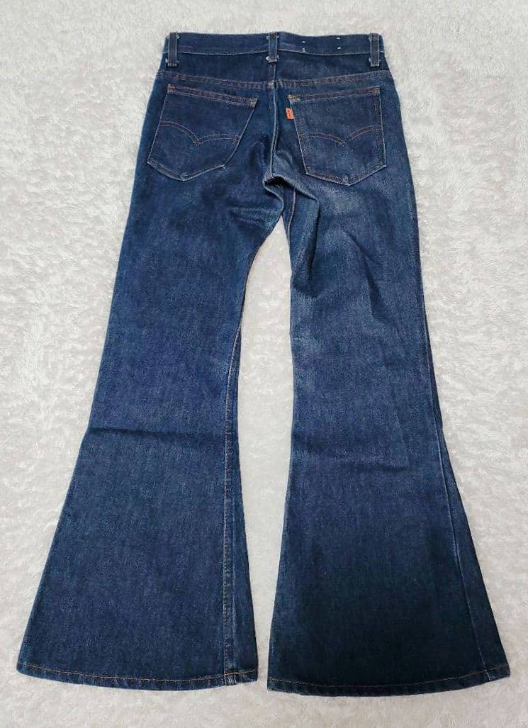 米国製 70s〜80s Levi’s 784 ベルボトム scovill 裏35