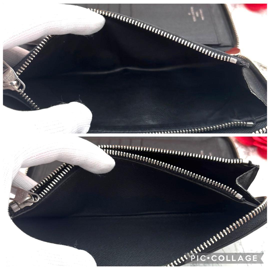 【極美品】 ルイヴィトン タイガ ヴェルティカル 長財布 ラウンドファスナー