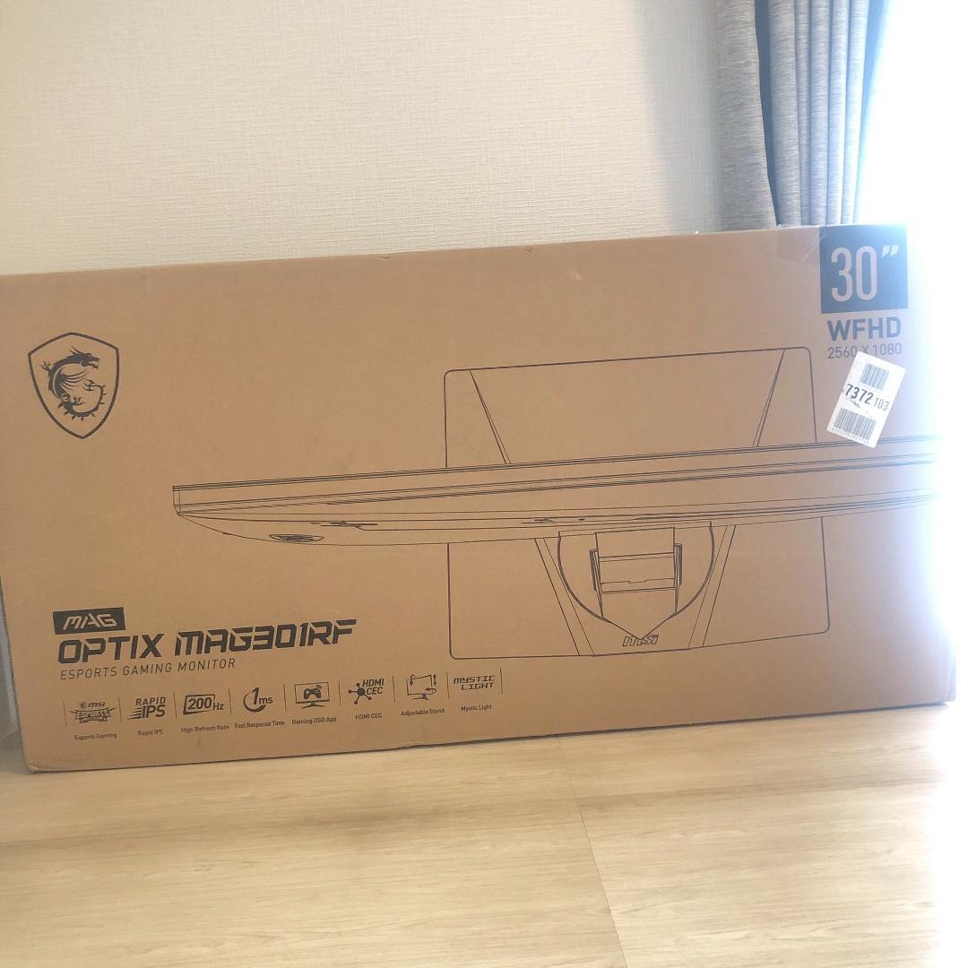 MSI ゲーミングモニター Optix MAG301RF 29.5インチ