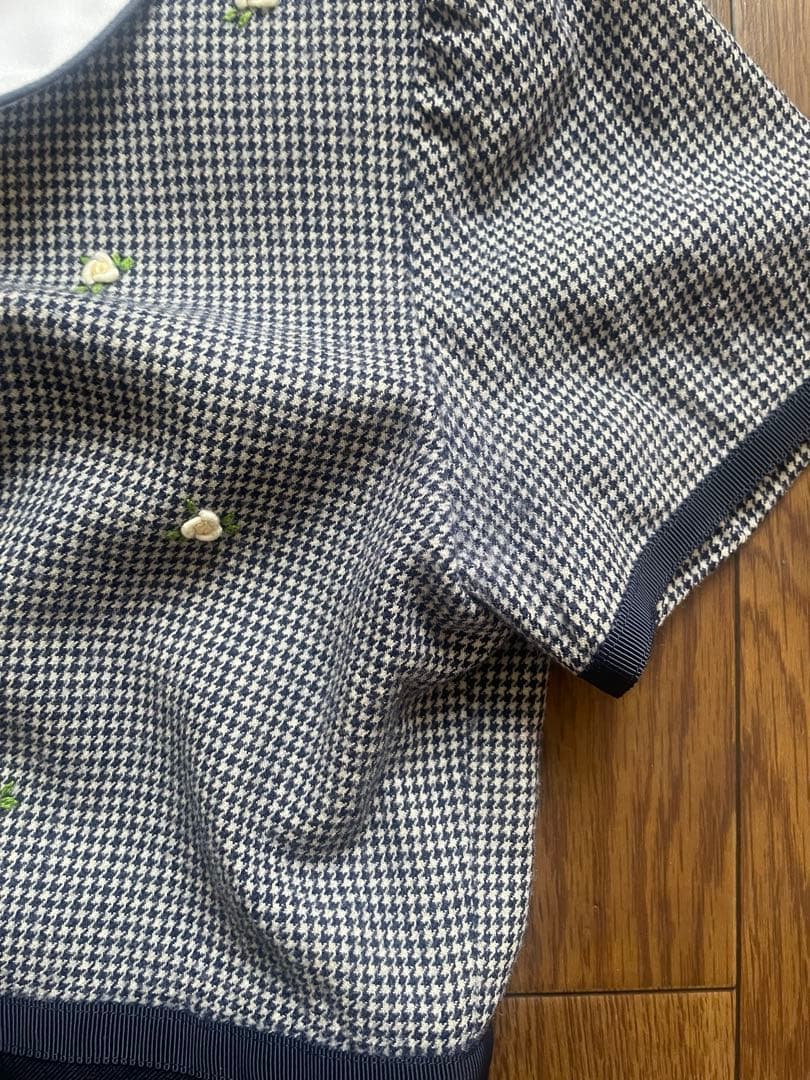 【お値下げ】荻窪　七里　前開き　ワンピース　140