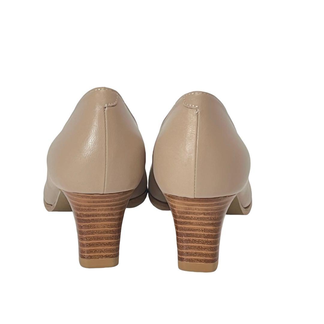 【新品】REGAL Platinum 本革パンプス ベージュ 23cm