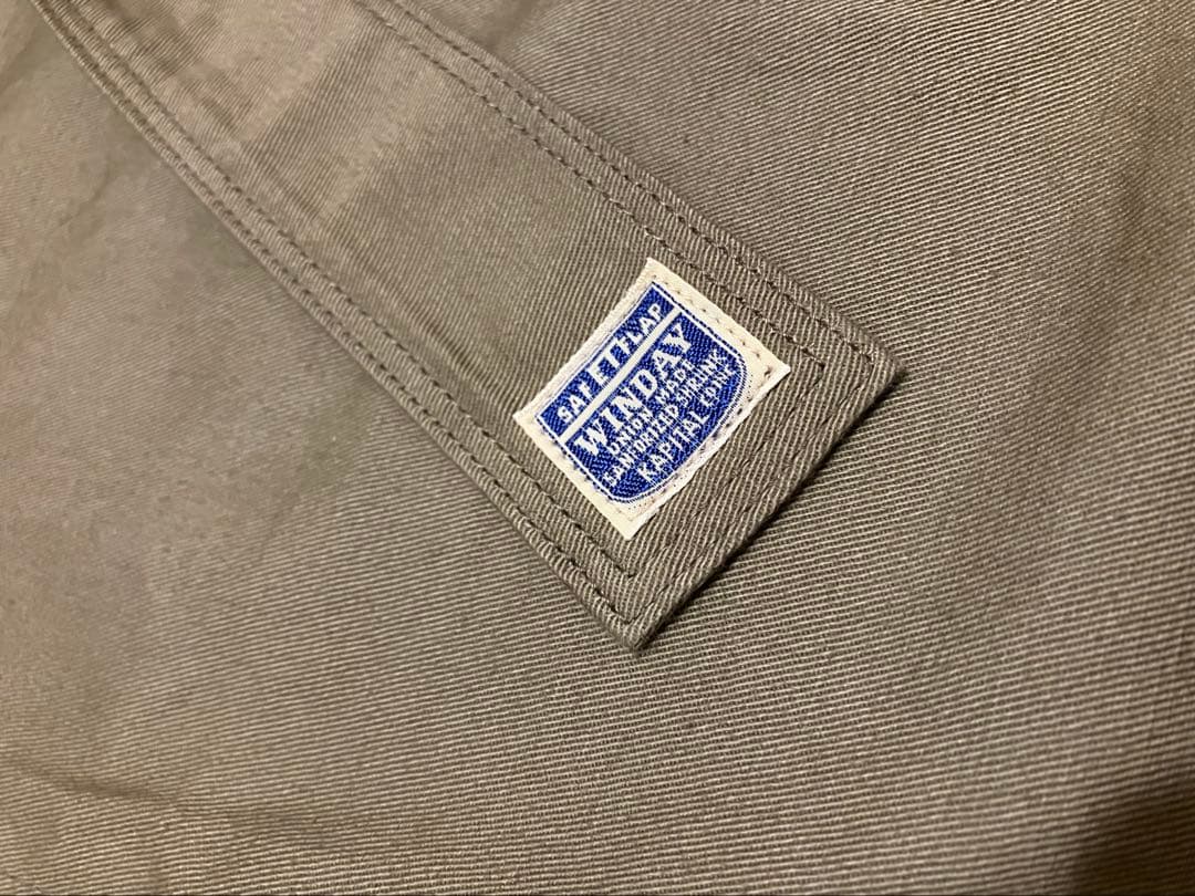 KAPITAL キャピタル　エプロン　カーキ