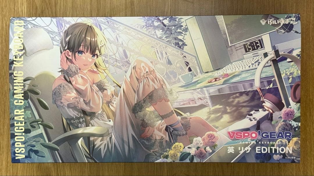 VSPO!GEAR ゲーミングキーボード 英リサEDITION