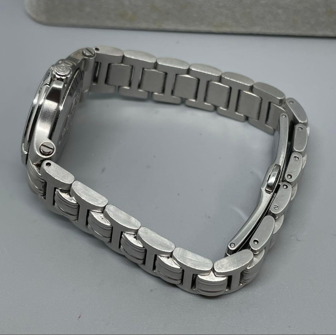 GUCCI 9040L ラウンドデイト Qz ブラック 電池交換済み