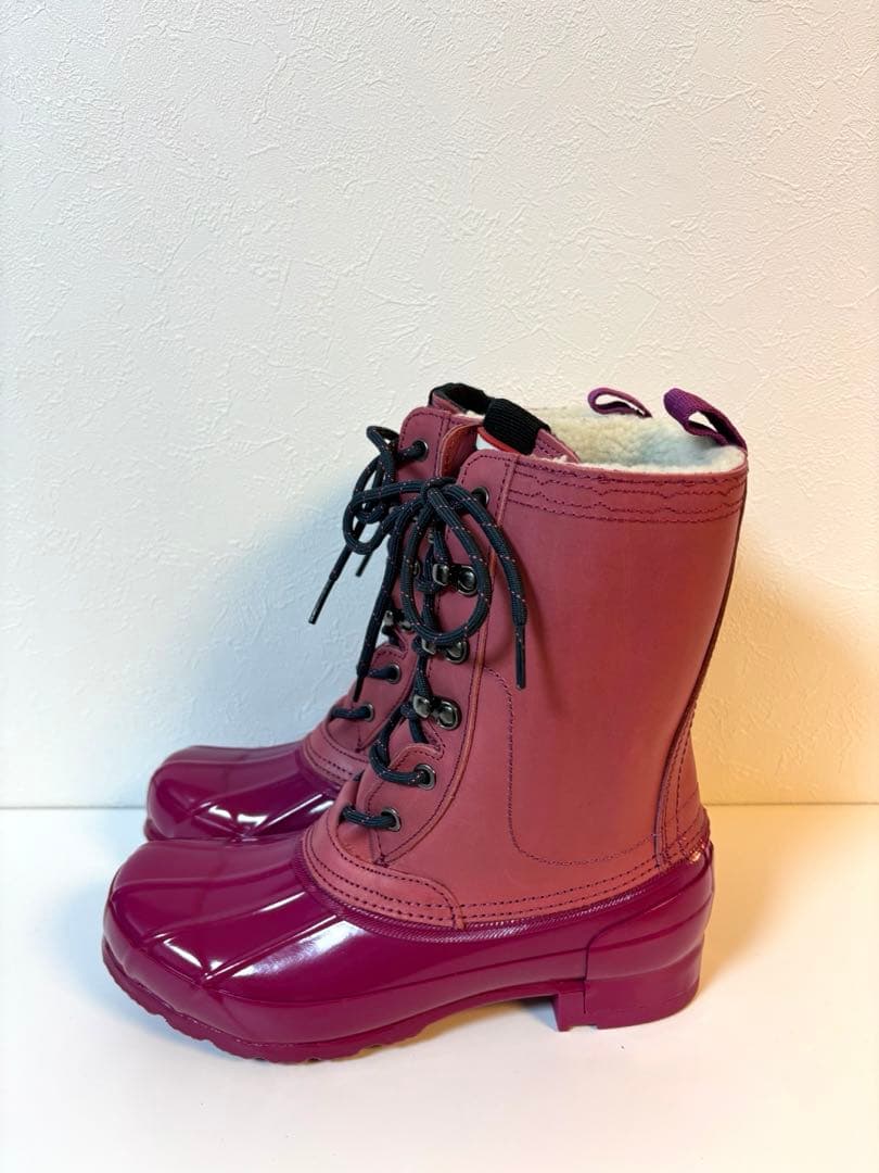 極美品　ハンター レインシューズ スノーブーツ 24センチ シューズブーツ