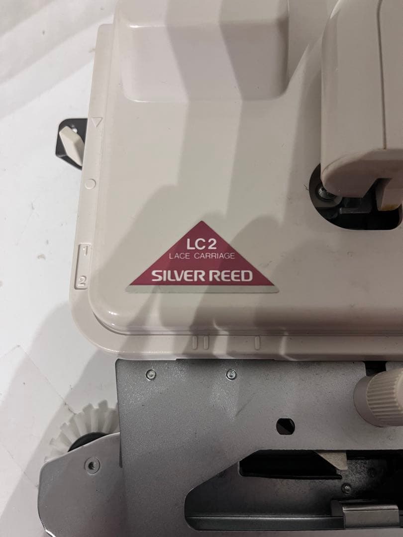 SILVER REED レースキャリジ　LC2　シルバー編機【ジャンク】