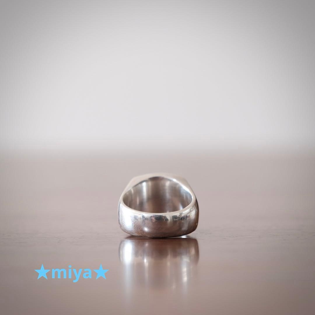 アクセサリー TOMWOOD / Cushion Green Marble Ring / 50