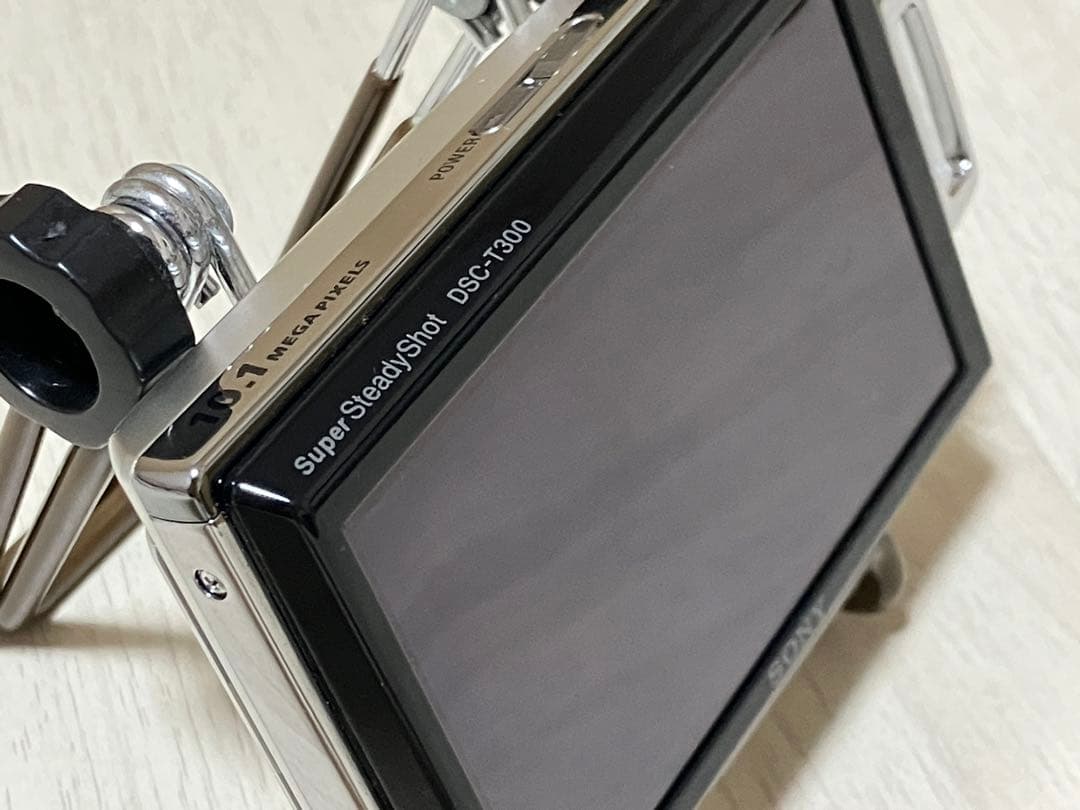 【動作品※注意あり】SONY デジカメCyber shot DSC-T300