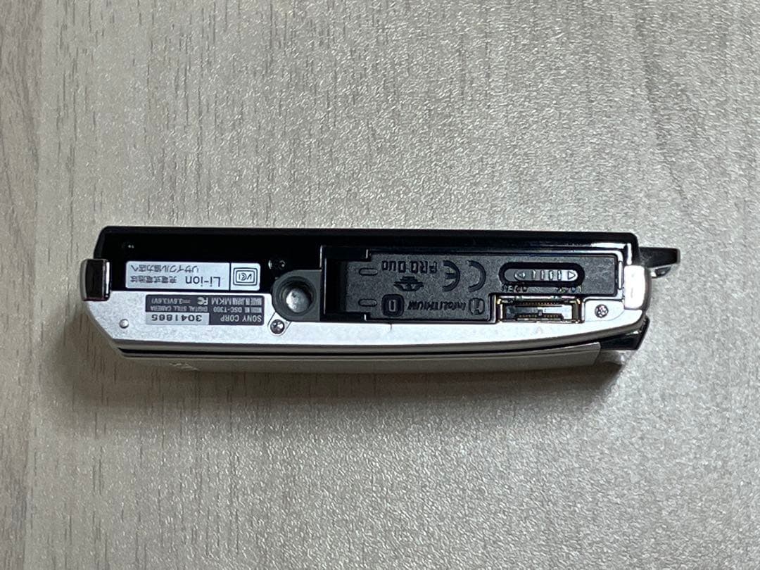 【動作品※注意あり】SONY デジカメCyber shot DSC-T300