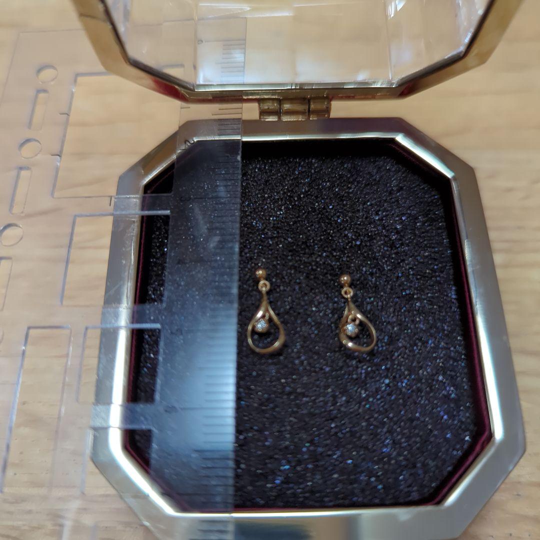 ウコ 31900円 ヴァンドーム青山 ダイヤモンド ドロップ ピアス