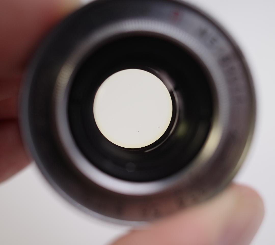 4　希少【RED P】 美品　沈胴式オールドレンズ インダスター22　L39