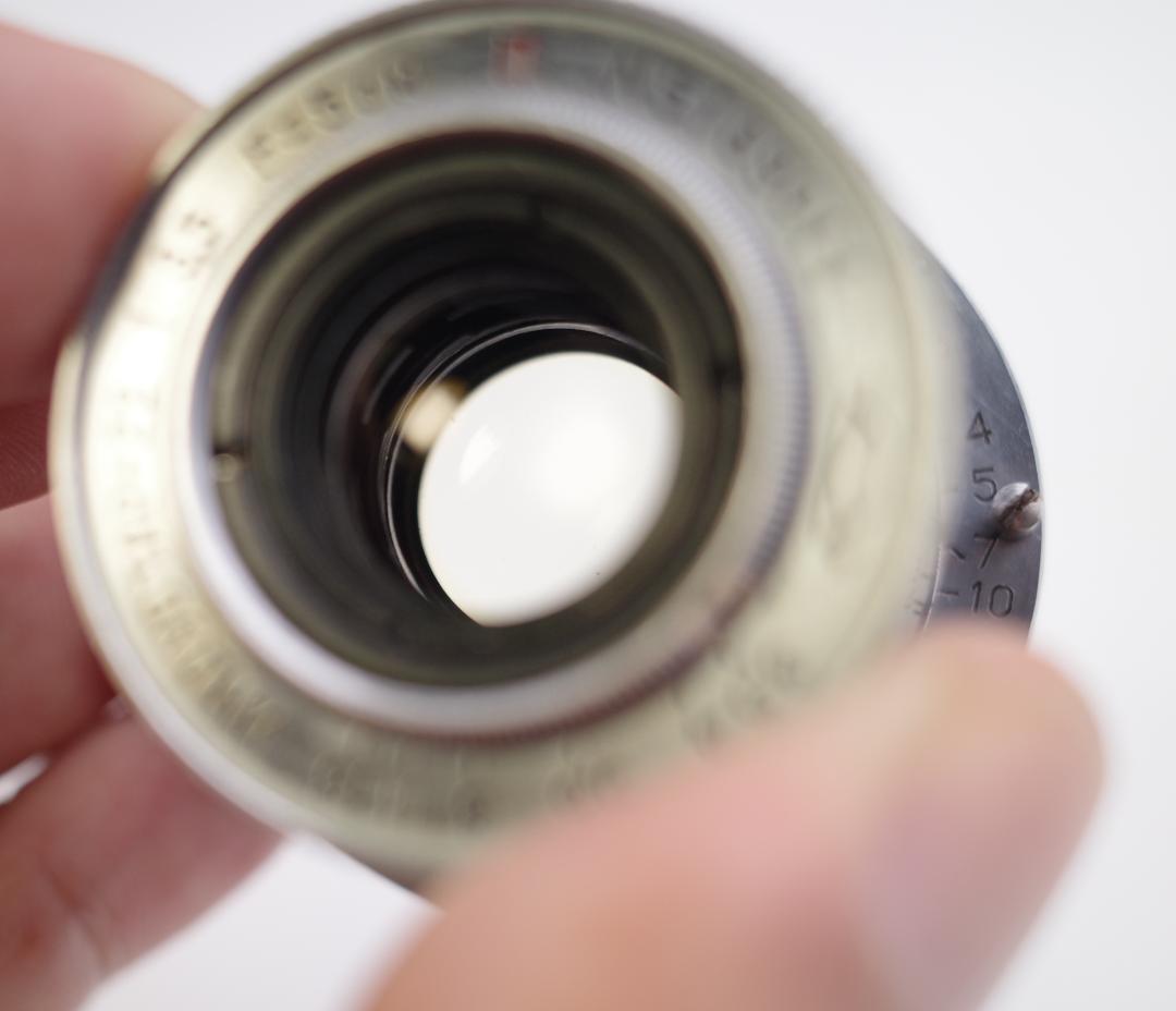 4　希少【RED P】 美品　沈胴式オールドレンズ インダスター22　L39