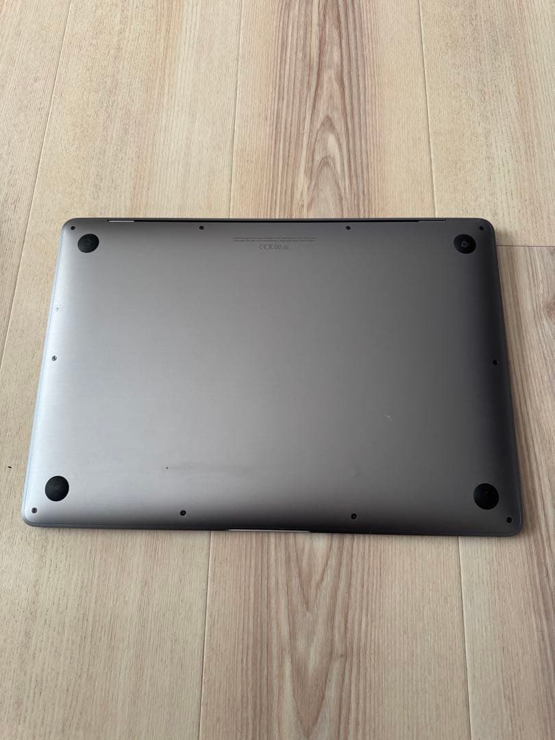MacBook スペースグレー Appleロゴ付き