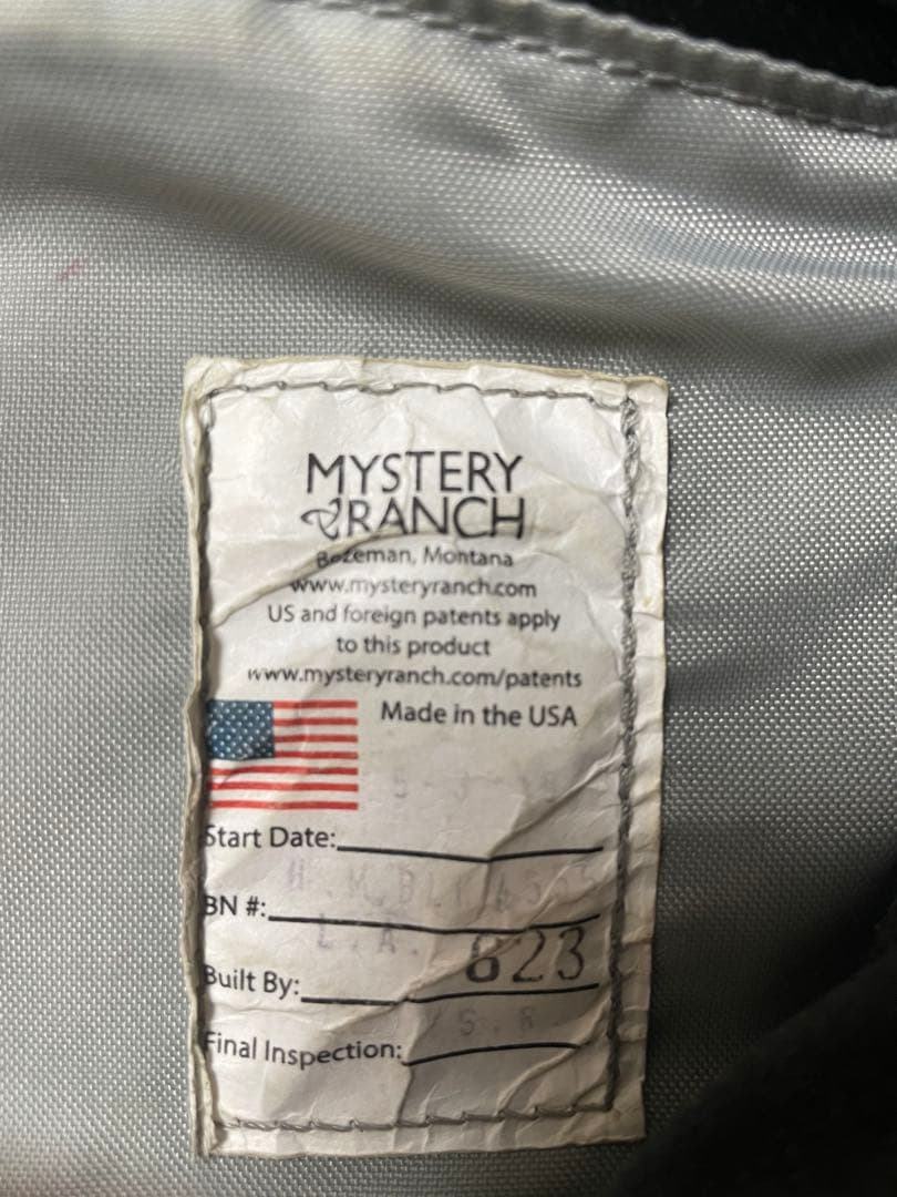 t*z様 ミステリーランチ ヒップモンキー usa ブラック