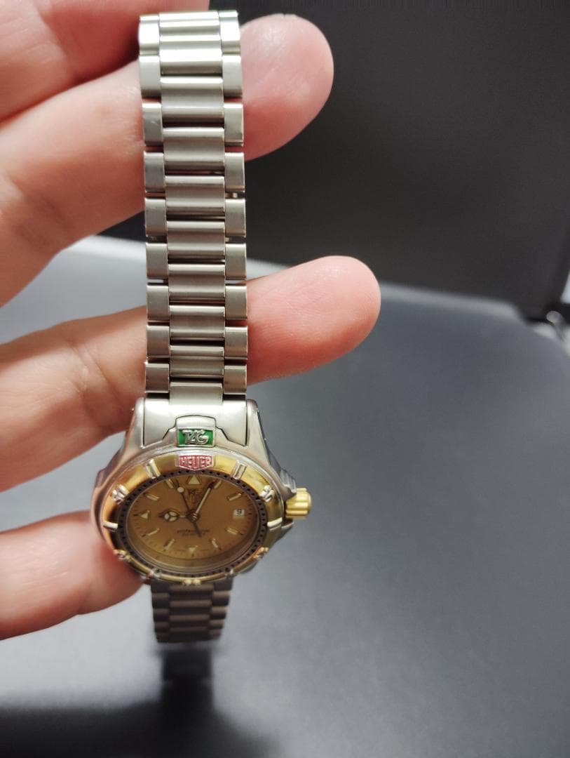 TAG Heuer ゴールドシルバー 時計　515/A　美品