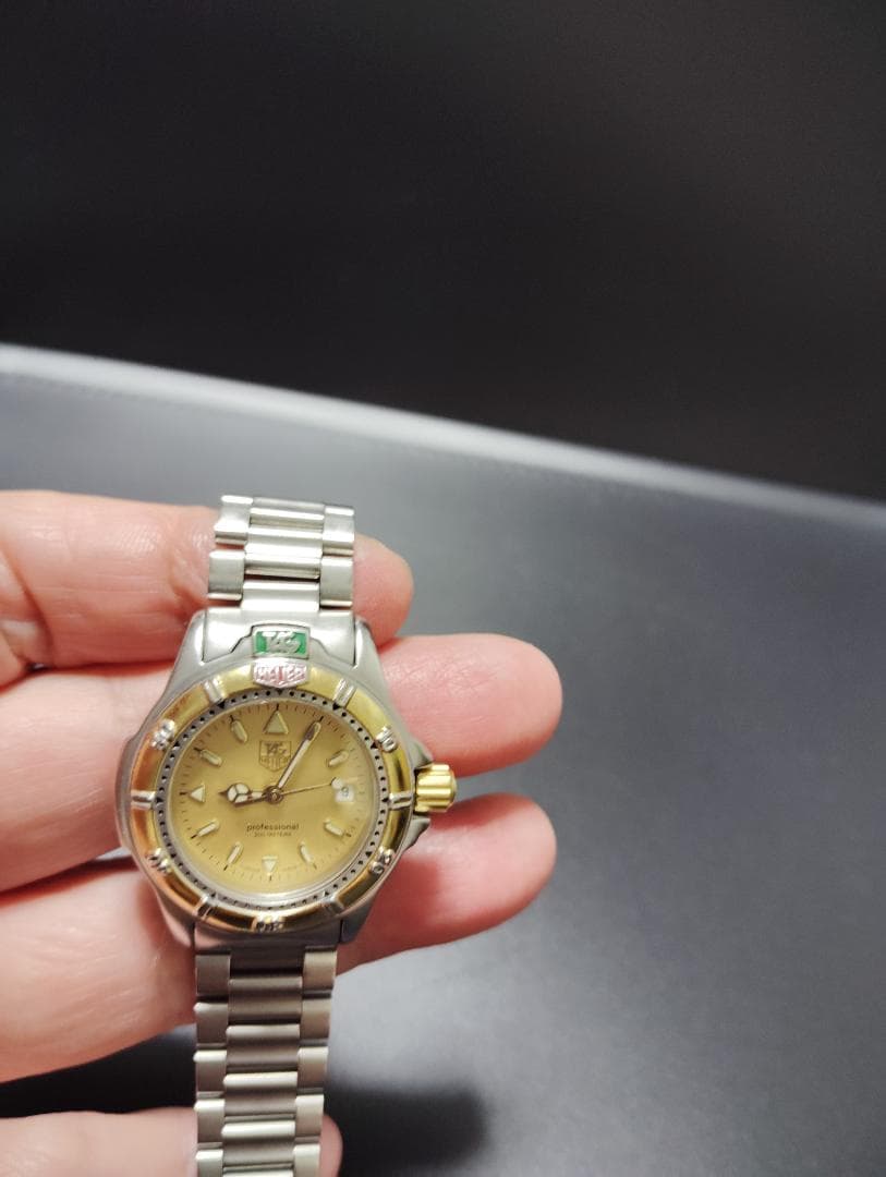 TAG Heuer ゴールドシルバー 時計　515/A　美品