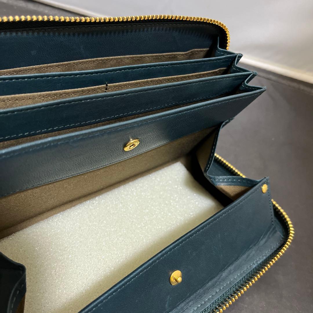 PORTER ダークグリーン 長財布 ポーター