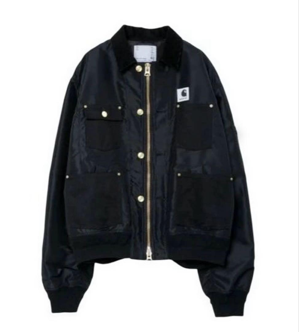 sacai × Carhartt 26SS Nylon Duck Blouson