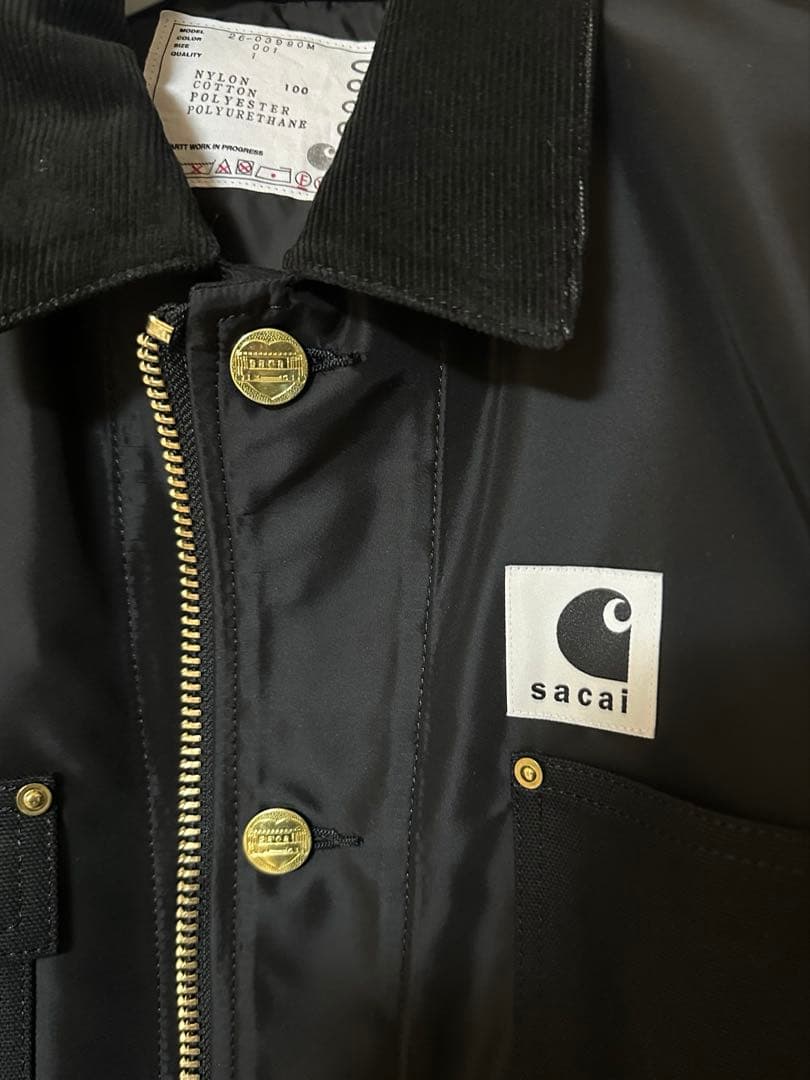 sacai × Carhartt 26SS Nylon Duck Blouson