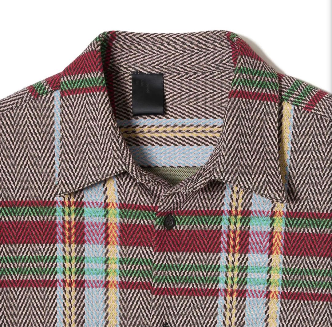 ラ*き様 マルチカラー チェック柄 長袖シャツ
