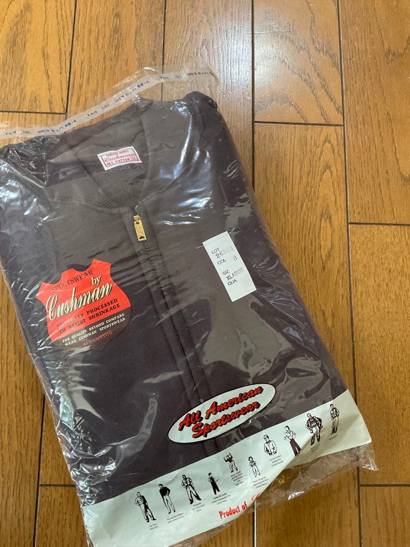 XL クッシュマン スウェット スエット CUSHMAN ブルゾン