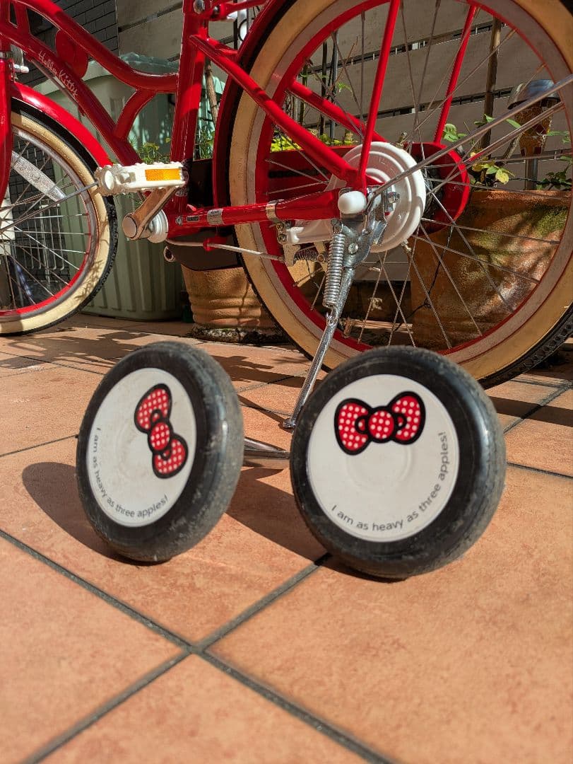 ハローキティ 18インチ　自転車　子供用　サイクルあさひ　幼児　【室内保管】