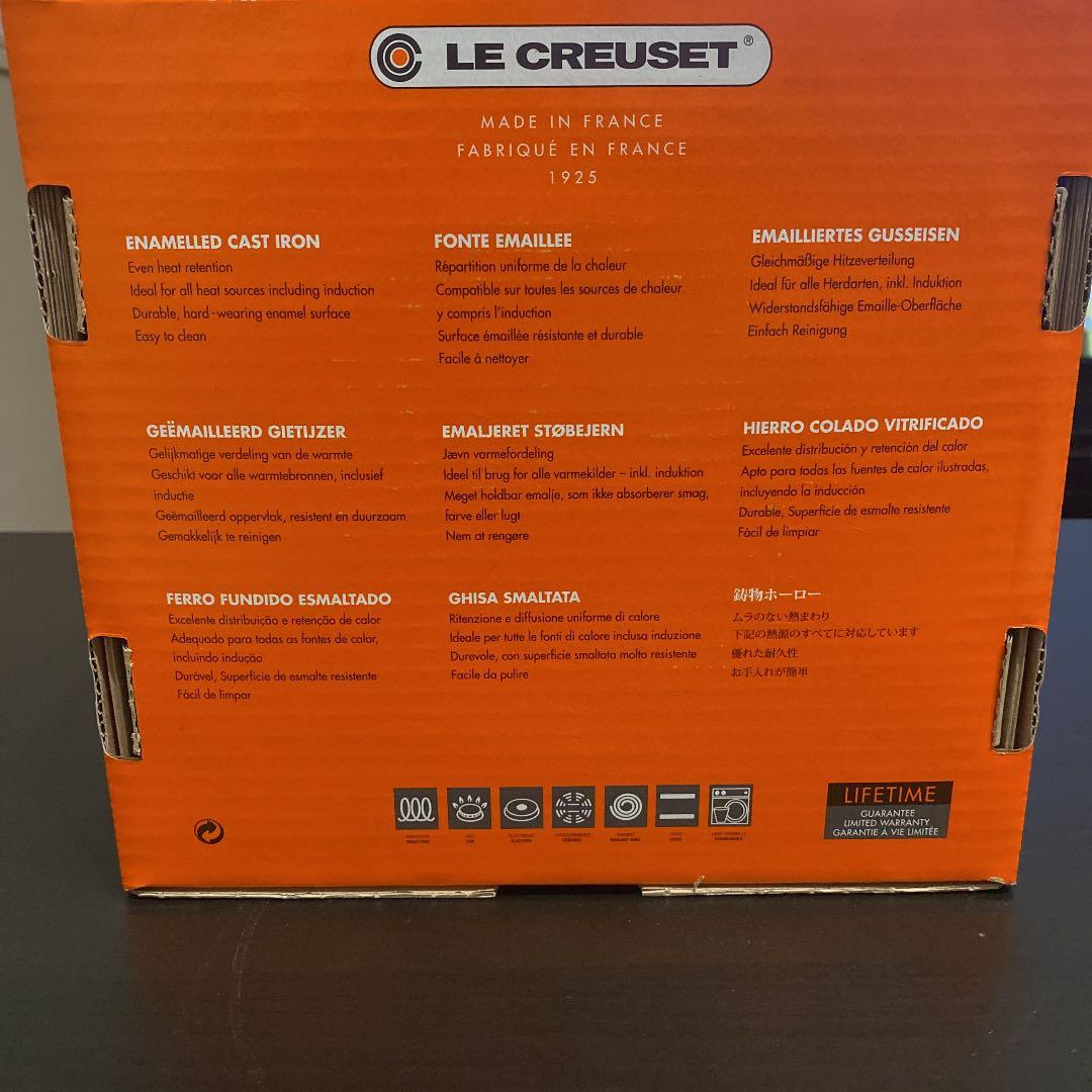 【新品・未使用】ル・クルーゼ シグニチャーココット・ロンド１８ｃｍ