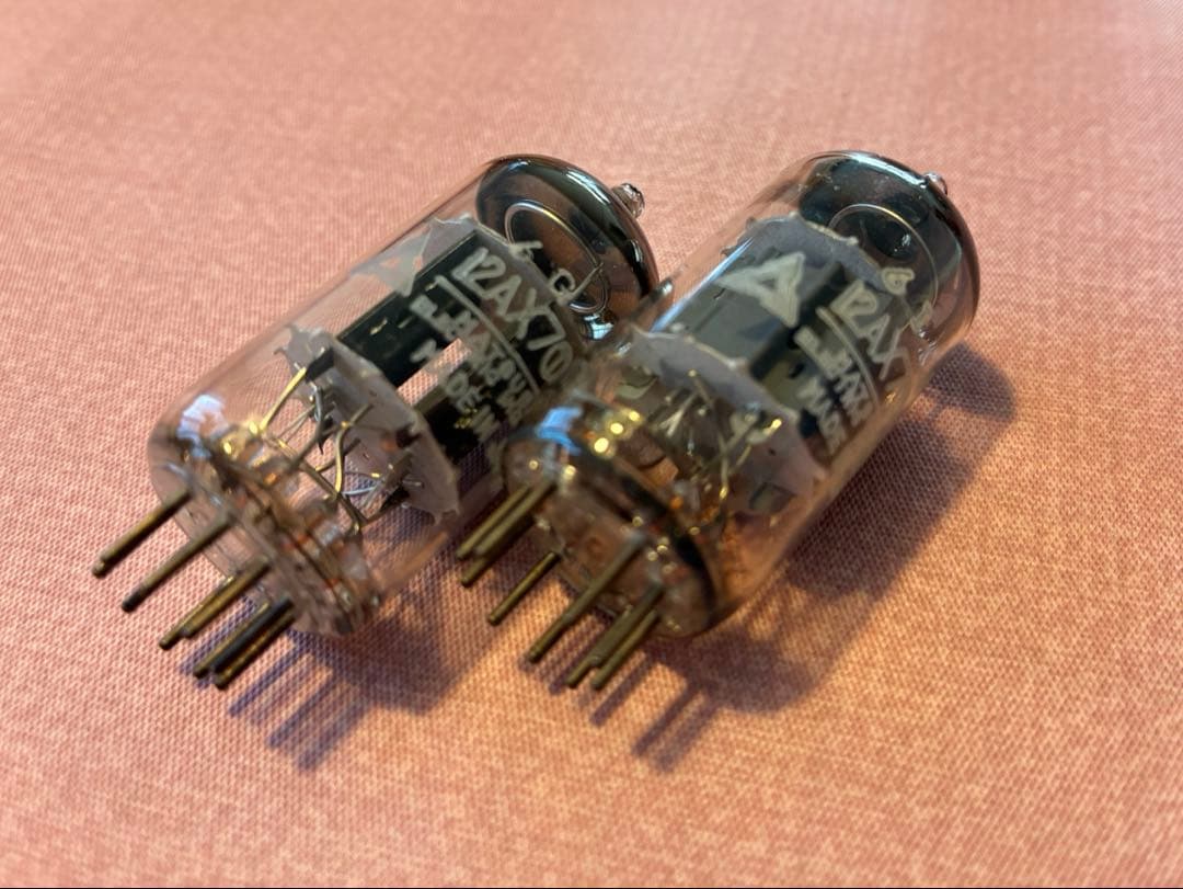 松下（ナショナル）12AX7 真空管 2本セット（マッチドペア）