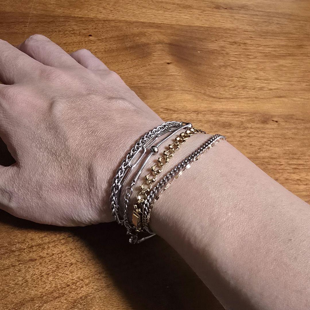 アクセサリー TOMWOOD Robin Bracelet Duo S925/9K