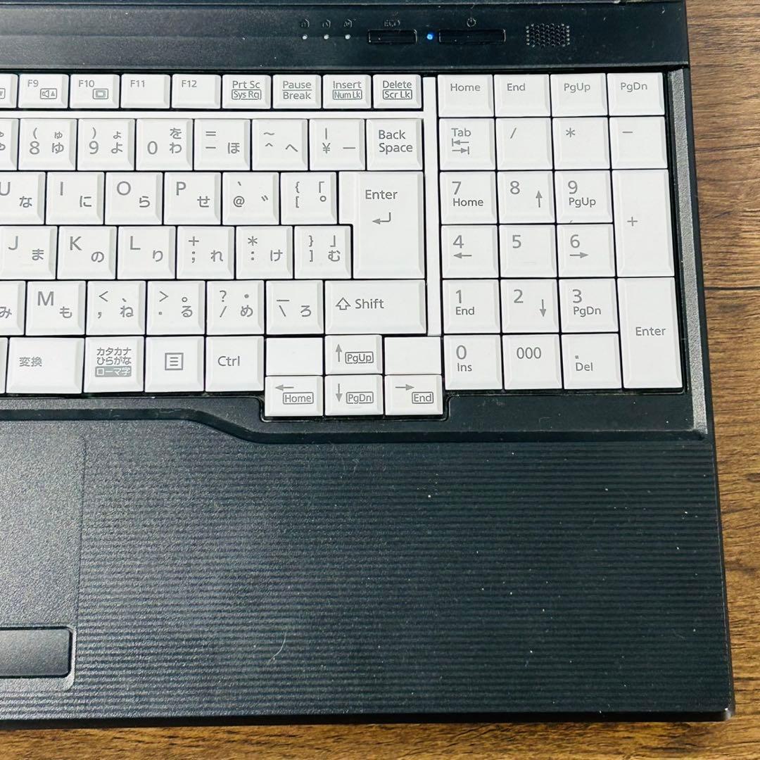 すぐ使えるノートパソコン 富士通ライフブック i5 8GB オフィス付き